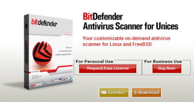 Antivirus gratuito per Linux e FreeBSD  