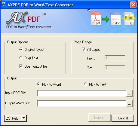 Convertire PDF in Word 