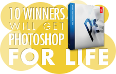 Vinci Adobe Photoshop gratis a vita 