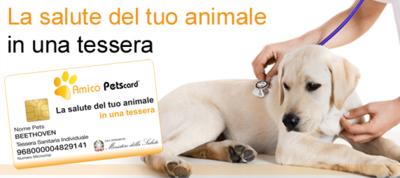 Tessera sanitaria digitale per animali  