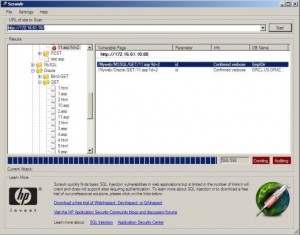 Testare il proprio sito contro SQL Injection con Scrawlr  
