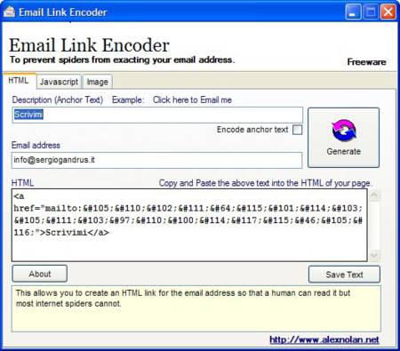 Creare email a prova di spam  
