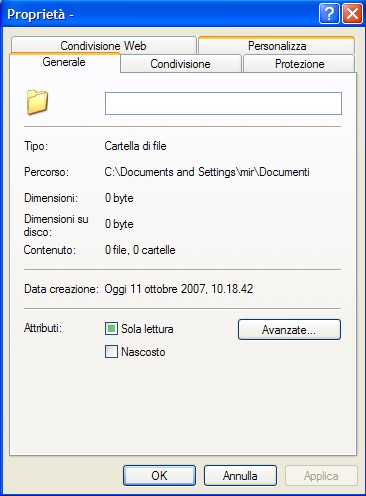 Windows: creare cartelle invisibili  