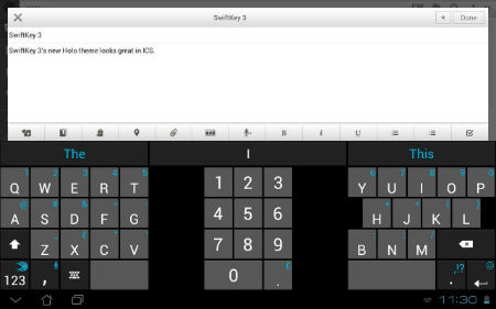 Tastiera virtuale Android. Ho provato SwiftKey 3 e.. 