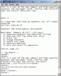 Scovare un keylogger  