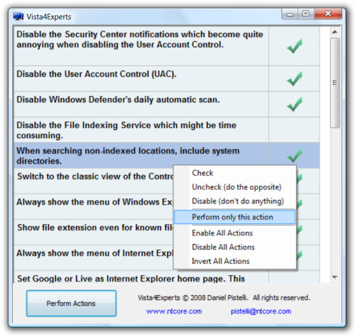 Velocizzare Windows Vista disabilitando alcuni servizi non necessari  