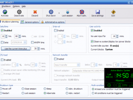 Spegnere automaticamente il pc al termine del download  