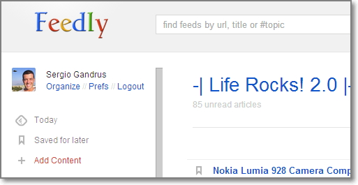 Google Reader: il passaggio indolore a Feedly (con Chrome)  