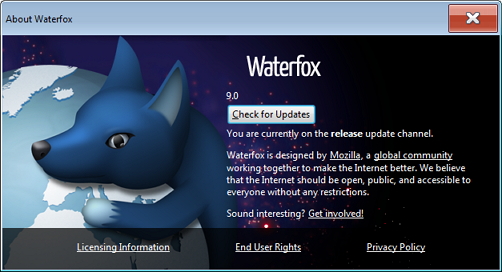 Waterfox: Firefox a 64 bit  